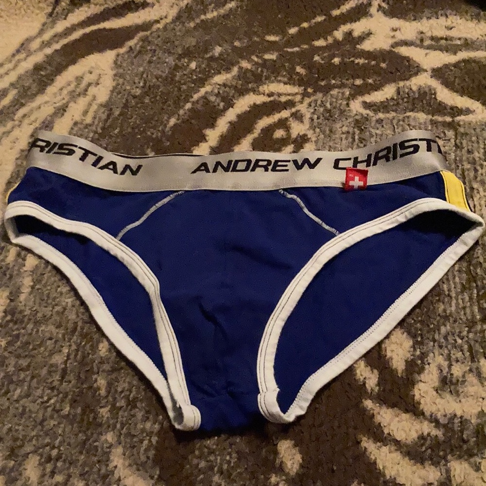 Men’s Andrew Christian briefs